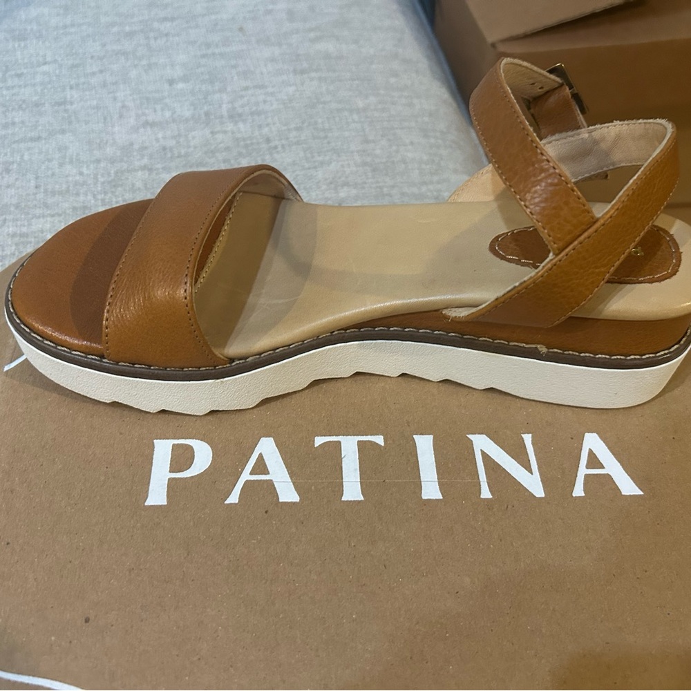 Portland Leather Co Patina Soho Sandals. Brand new! SOLD OUT ONLINE!